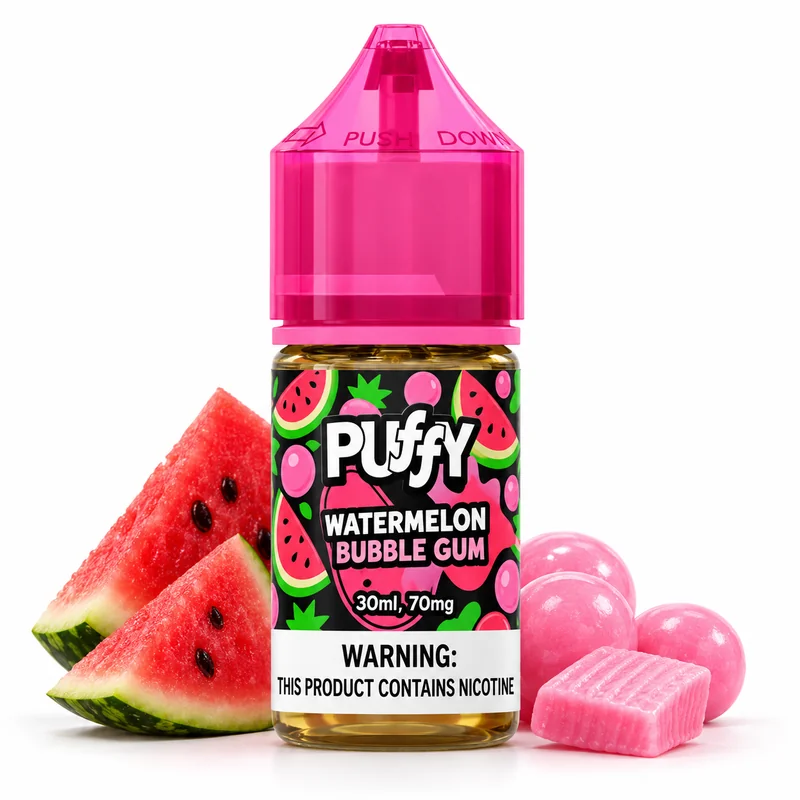 Puffy 30 ml 70 mg — Watermelon Bubble Gum