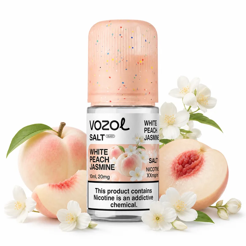 Vozol Salt 30 ml — White Peach Jasmine