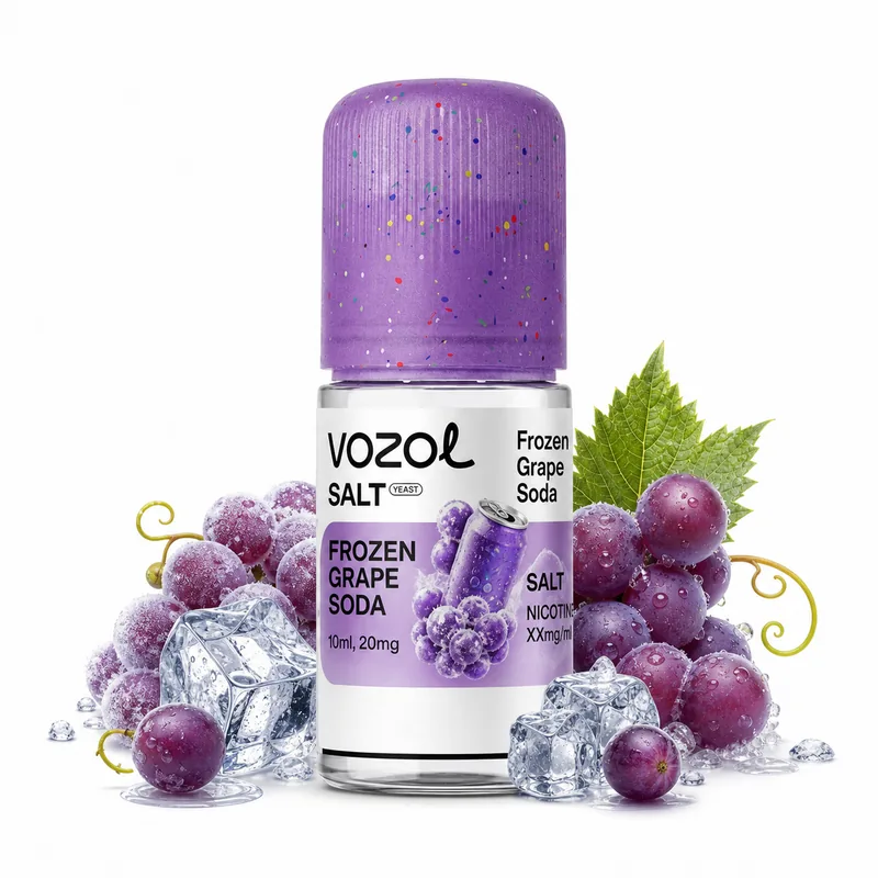 Vozol Salt 30 ml — Frozen Grape Soda
