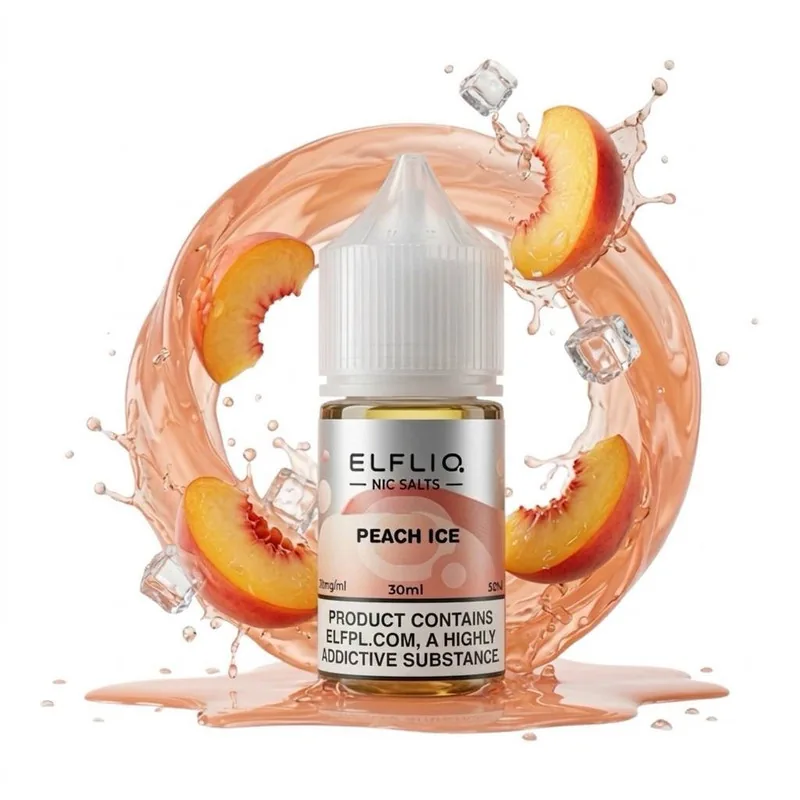 Elfliq 30 ml — Peach Ice