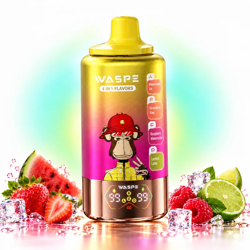 WASPE 4in1 100000 — Watermelon Ice / Strawberry Kiwi / Raspberry Watermelon / Lemon Lime