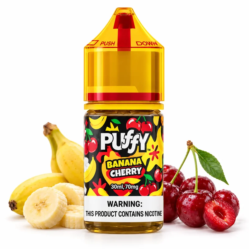 Puffy 30 ml 70 mg — Banana Cherry