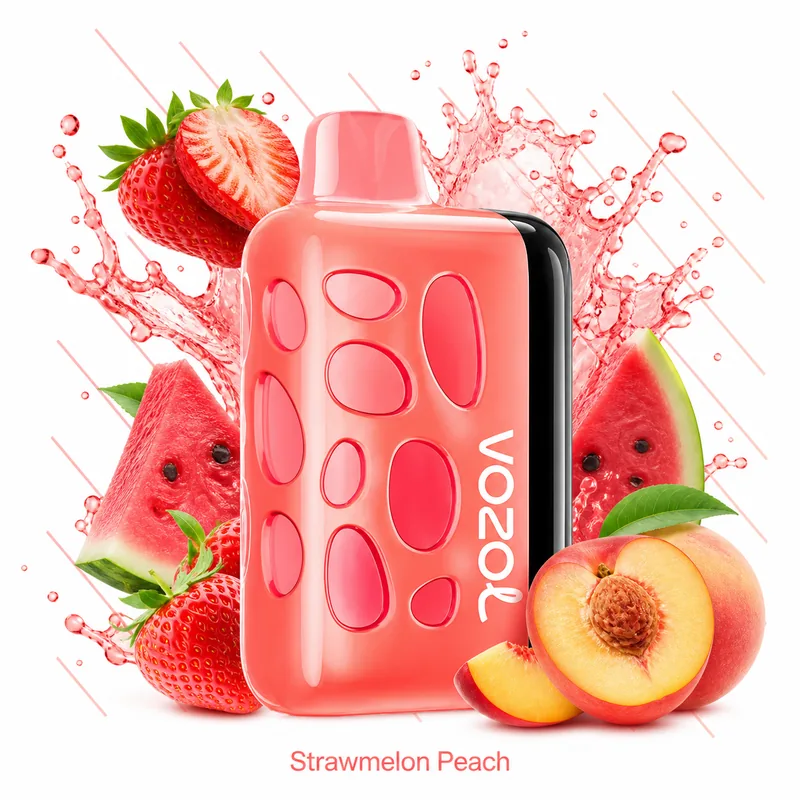 Vozol Rave 40000 — Strawmelon Peach