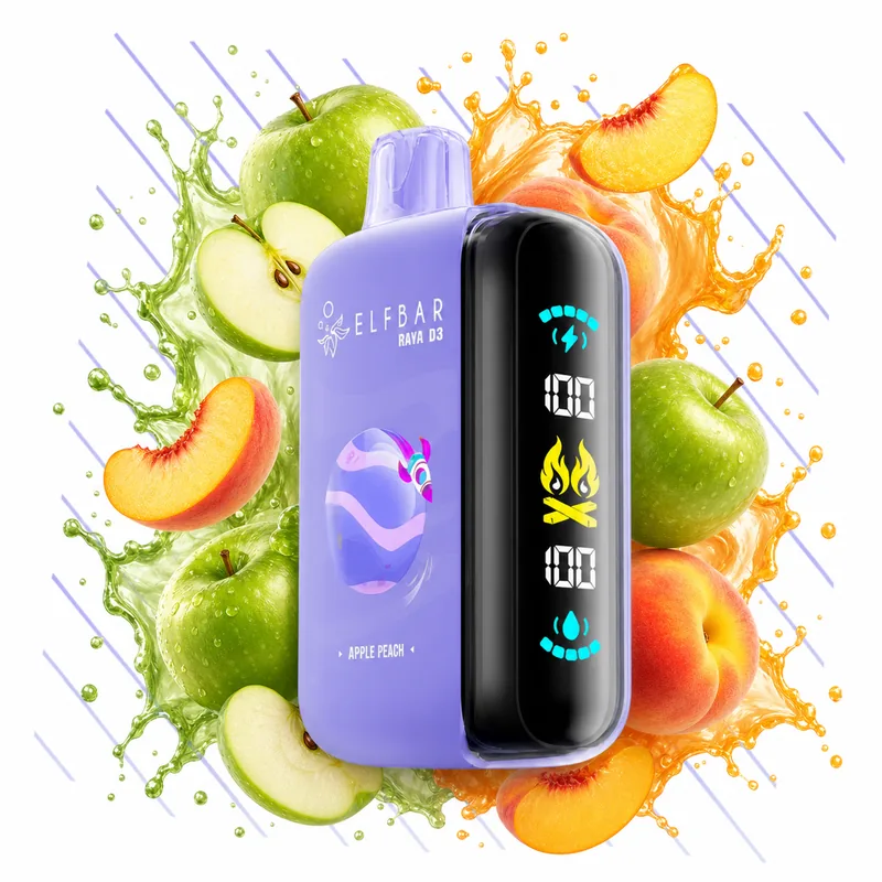 Elf Bar Raya D3 25000 — Apple Peach