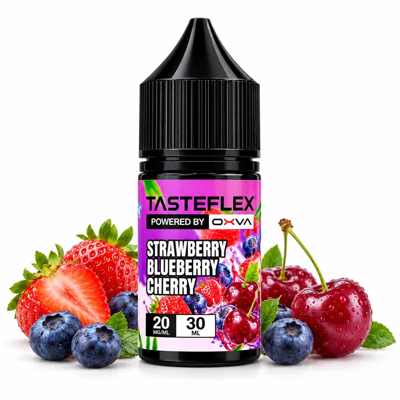 OXVA Tasteflex 30 ml 20 mg — Strawberry Blueberry Cherry