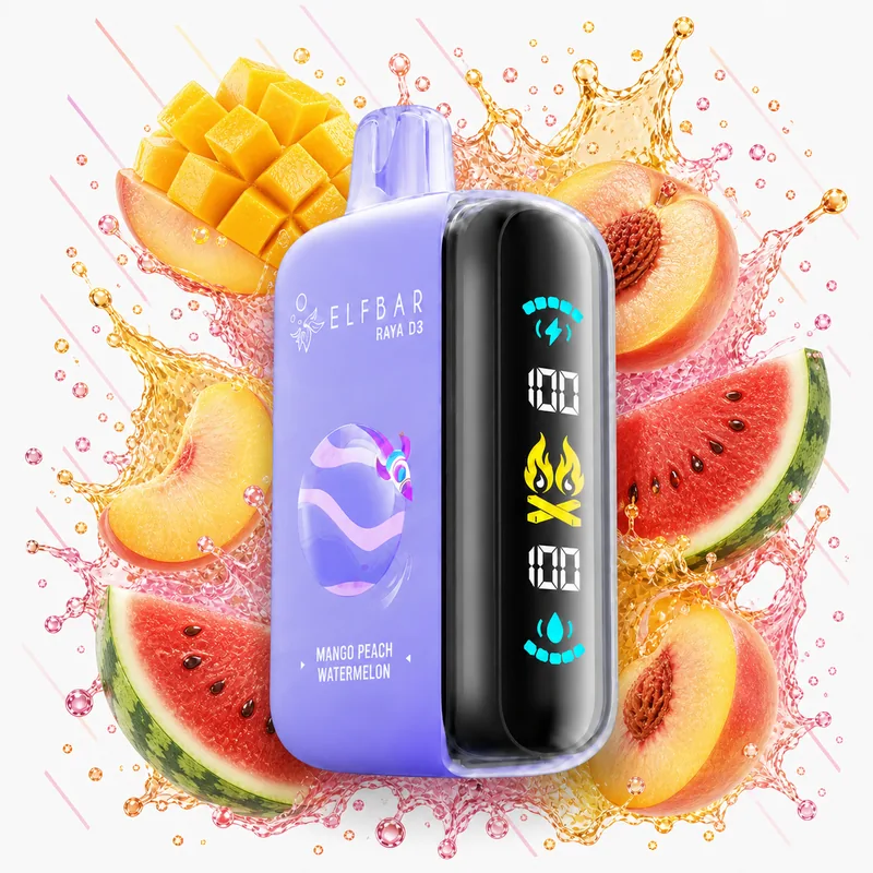 Elf Bar Raya D3 25000 — Mango Peach Watermelon