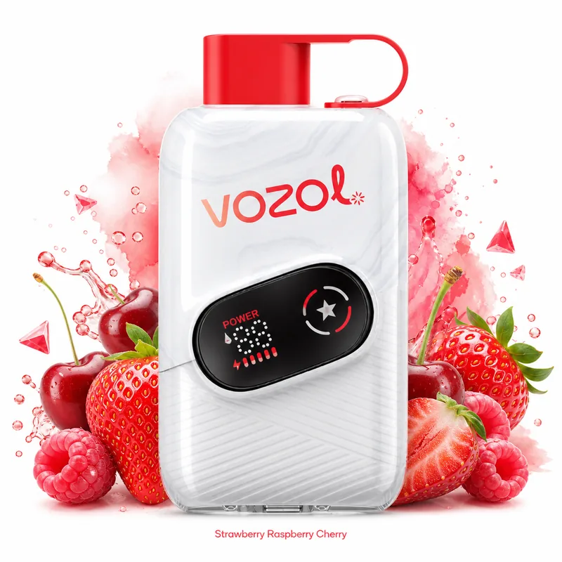 Vozol Star Click 50000 — Strawberry Raspberry Cherry