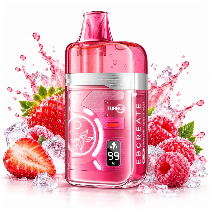 EBCREATE BC Pro 40000 — Strawberry Raspberry Frost