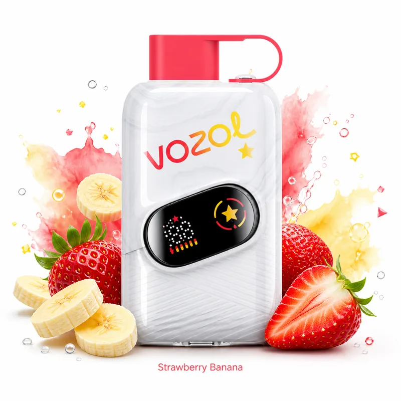 Vozol Star Click 50000 — Strawberry Banana