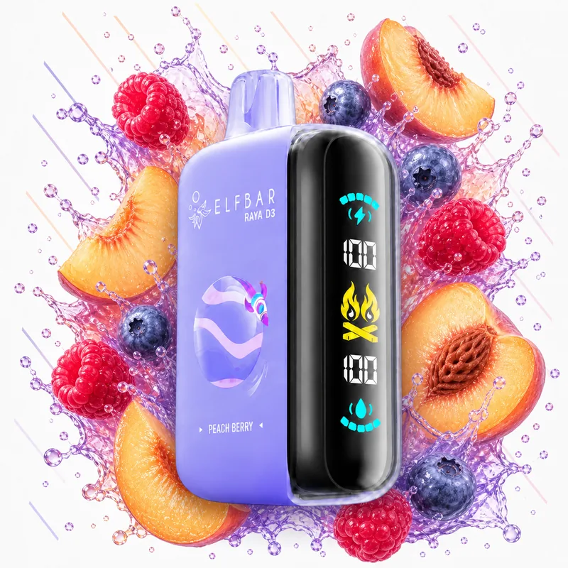 Elf Bar Raya D3 25000 — Peach Berry