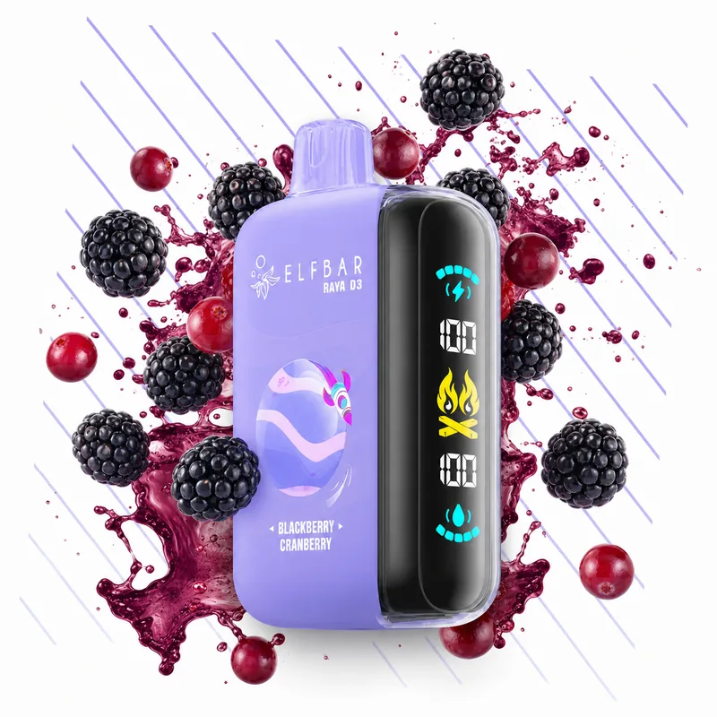 Elf Bar Raya D3 25000 — Blackberry Cranberry