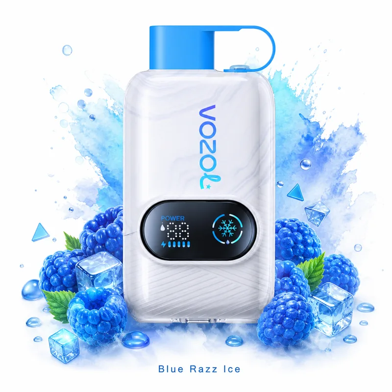 Vozol Star Click 50000 — Blue Razz Ice