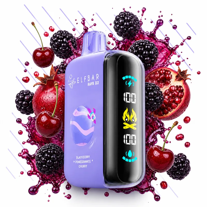 Elf Bar Raya D3 25000 — Blackberry Pomegranate Cherry