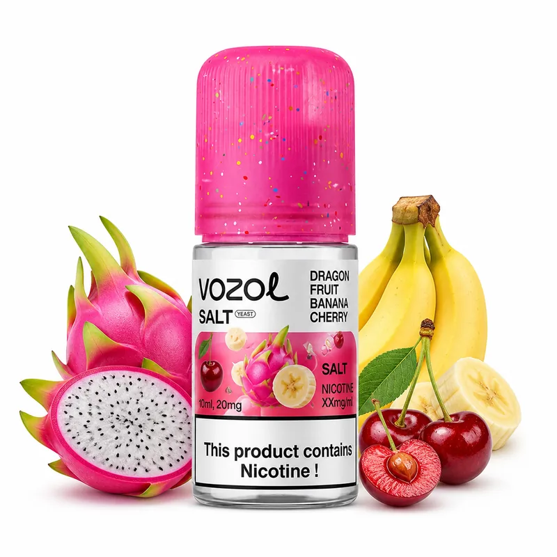 Vozol Salt 30 ml — Dragon Fruit Banana Cherry