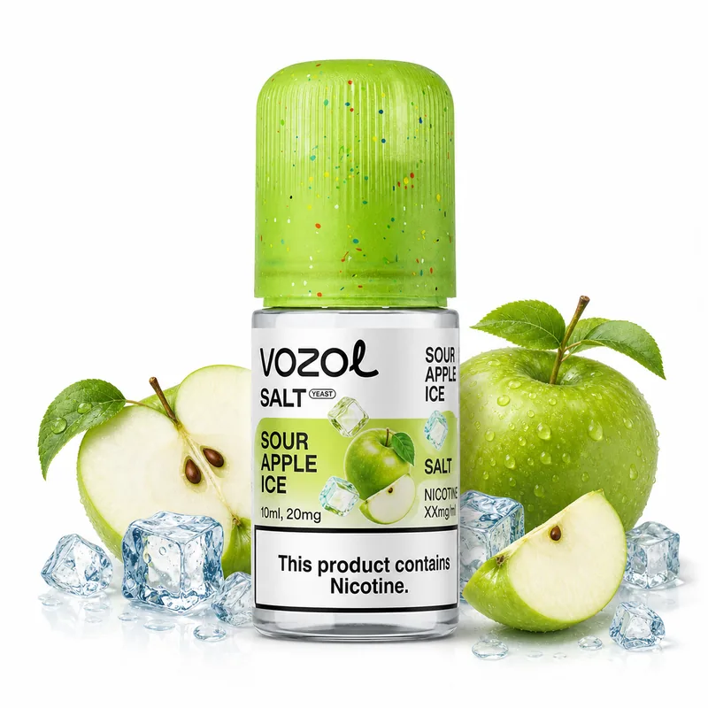 Vozol Salt 30 ml — Sour Apple Ice
