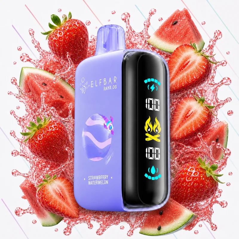 Elf Bar Raya D3 25000 — Strawberry Watermelon