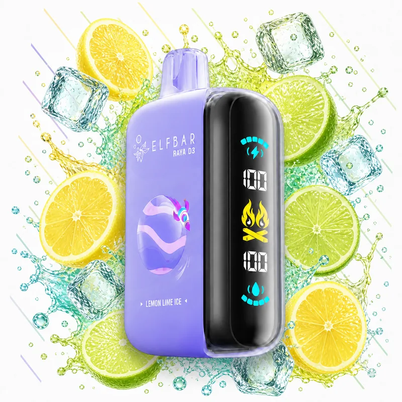 Elf Bar Raya D3 25000 — Lemon Lime ice