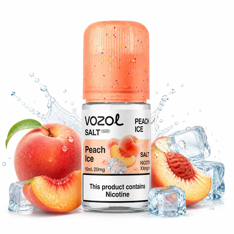 Vozol Salt 30 ml — Peach Ice