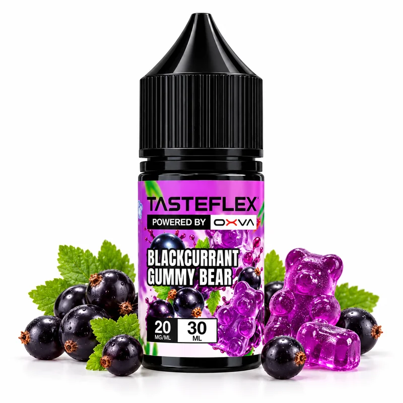 OXVA Tasteflex 30 ml 20 mg — Blackcurrant Gummy Bear