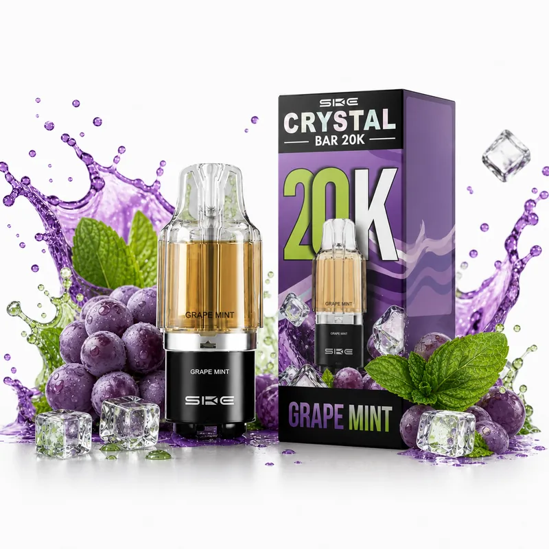 SKE Crystal Cartridge — Grape Mint
