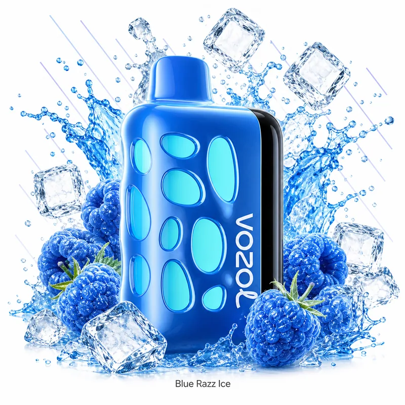 Vozol Rave 40000 — Blue Razz Ice